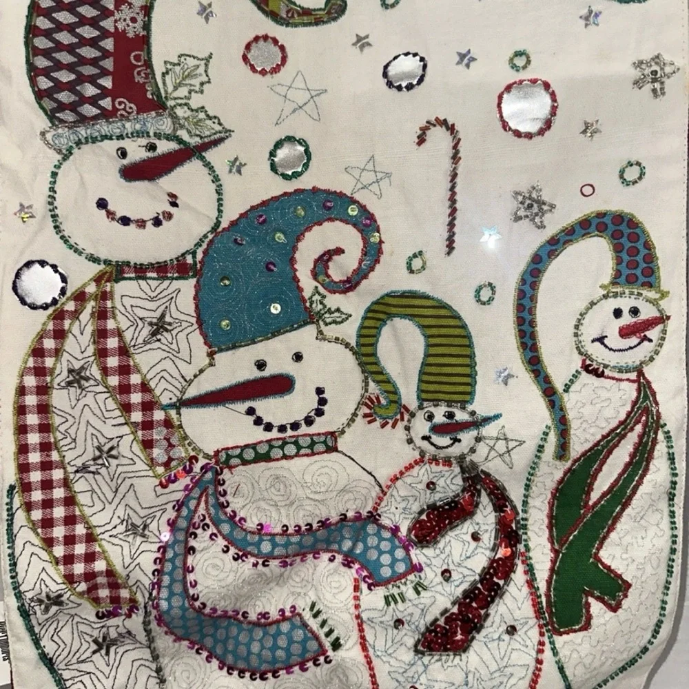 Pier 1 Imports Colorful Embroidered Table Runner 13